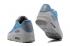 Nike Air Max 90 Ultra 2.0 Essential μπλε γκρι λευκά παπούτσια για τρέξιμο 875695-001
