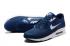 Nike Air Max 90 Ultra 2.0 Essential azul branco masculino tênis de corrida 869950-400