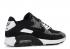Nike W Air Max 90 Ultra 2.0 Flyknit Noir Blanc Anthracite 881109-002