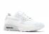 W Nike Air Max 90 Ultra 2.0 Flyknit Platinum Wit Pure 881109-104