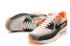 Nike Air Max 90 BR Breeze Grau Arancione Turnschuhe Sneaker Scarpe 644204-108