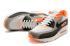 Nike Air Max 90 BR Breeze Grau Arancione Turnschuhe Sneaker Scarpe 644204-108