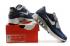 Sepatu Esensial Nike Air Max 90 Breeze Schuhe Biru Tua Abu-abu Muda Putih 644204-010