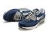 รองเท้าผ้าใบ Nike Air Max 90 Breeze Schuhe Essential สีน้ำเงินเข้มสีเทาอ่อนสีขาว 644204-010