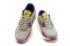 Nike Air Max 90 Breeze Schuhe Essential Baskets Gris Clair Violet Jaune 644204-014