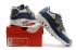 tenisky Nike Air Max 90 Breeze Schuhe White Light Grey Dark Blue 644204-104