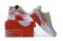 รองเท้าผู้หญิง Nike Air Max 90 Ultra BR สีขาวสีเทาสีแดง 725061-008