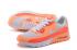 Nike Air Max 90 Ultra BR Womens Shoes White Sunset Glow Hot Lava 725061-100