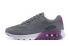 Nike Air Max 90 Ultra Essential Wolf Grey Silver Purple Mulheres Tênis de corrida 724981-002