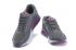 Sepatu Lari Wanita Nike Air Max 90 Ultra Essential Wolf Abu-abu Perak Ungu 724981-002