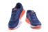 Nike Air Max 90 Ultra Essential Mulheres Sapatos Legend Blue Lava Sun Orange 724981-400