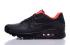 Nike Air Max 90 Ultra Moire Triple Black Red Pánské běžecké boty tenisky 819477-012