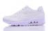 Nike Air Max 90 Ultra Moire Triple White Mænd Løbesko Sneakers 819477-111