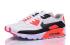 Nike Air Max 90 Ultra Moire 白色黑色紅色男士跑步鞋運動鞋 819477-013
