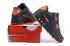 Sepatu Lari Pria Nike Air Max 90 QS Hitam Abu-abu Merah Oranye 813150-105