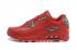Sepatu Lari Pria Nike Air Max 90 QS Merah Camo Abu-abu Hijau 813150-105
