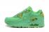 Nike Air Max 90 QS Womens Womens Shoes Mint Green Yellow 813150-102