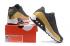 Nike Air Max 90 Woven Hombre Zapatillas de running de entrenamiento Negro Oro Blanco 833129-004