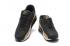 Nike Air Max 90 編織男士訓練跑步鞋黑金白色 833129-004