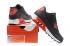 Nike Air Max 90 Woven Men Training Running Shoes Preto Vermelho Branco 833129-002