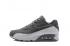 Nike Air Max 90 tissé chaussures de course d'entraînement pour hommes Cool gris blanc 833129-009