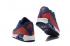 Pánské tréninkové běžecké boty Nike Air Max 90 Woven Navy Blue Červená Bílá 833129-007