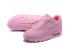 Nike Air Max 90 Woven Wanita Sepatu Wanita Pelatihan Sepatu Lari Merah Muda Muda 833129-012