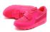 Nike Air Max 90 Air Yeezy 2 SP Sapatos casuais Tênis estilo de vida rosa vermelho 508214-606