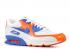 Nike Air Max 90 Premium Elmer S Kleber Orange Blau Weiß Royal Blaze 315728-141