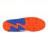 Nike Air Max 90 Premium Elmer S Glue Naranja Azul Blanco Royal Blaze 315728-141