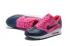 Nike Air Max 90 Premium SE BLU ROSSO CILIEGIA Donna scarpe da corsa 858954-010