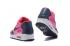 Nike Air Max 90 Premium SE BLAU KIRSCHROT Damen Laufschuhe 858954-010