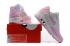 Sepatu Lari Wanita Nike Air Max 90 Premium SE Merah Muda Putih 858954-008