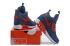 Nike Air Max 90 Sneakerboot Inverno Pelle Scamosciata Blu Profondo Rosso 684714-019