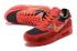 Nike x Off White Air Max 90 Ten รองเท้าวิ่งลำลองสีส้มสีแดงสีดำ AA7293-601