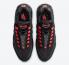 Nike Air Max 95 黑色雷射深紅色無菸煤鞋 DA1513-001