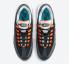 Nike Air Max 95 灰橙青色白色黑色鞋 CZ0191-001