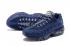 Nike Air Max 95 Azul marino Azul oscuro Hombres Zapatillas Zapatillas Zapatillas de deporte 749766-404