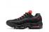 Nike Air Max 95 Pure Black Red Pria Sepatu Lari Sepatu Pelatih 749766-016