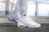 รองเท้าผ้าใบ Nike Air Max 95 Triple White Colored Borders AQ4138-100