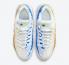 나이키 에어맥스 95 화이트 옐로우 블루 멀티 컬러 신발 DJ4594-100