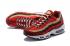 Nike női Air Max 95 prémium futócipőt, piros arany 538416-603