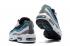 Nike Air Max 95 20th Anniversary Branco Preto Azul Cinza Mulheres Sapatos