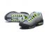 Nike Air Max 95 AM95 AM Nero Volt Medio Cenere Scuro Pewter OG Neon 554970-071