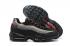 Nike Air Max 95 Essential 黑色無菸煤灰紅色跑鞋 CW7477-100