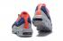 Nike Air Max 95 Essential Herren Running Grau Blau Rot 749766-035
