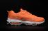 Nike Air Max 95 Ultra JCRD Chaussures de course pour hommes Flyknit Orange vif Argent Blanc 749771-008