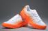 Nike Air Max Invigor Wanita Sepatu Atletik Sepatu Lari Putih Oranye 749866-105