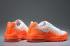 Nike Air Max Invigor Femmes Baskets Athlétiques Chaussures de Course Blanc Orange 749866-105