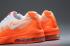 Nike Air Max Invigor Women รองเท้าผ้าใบกีฬารองเท้าวิ่งสีขาวสีส้ม 749866-105